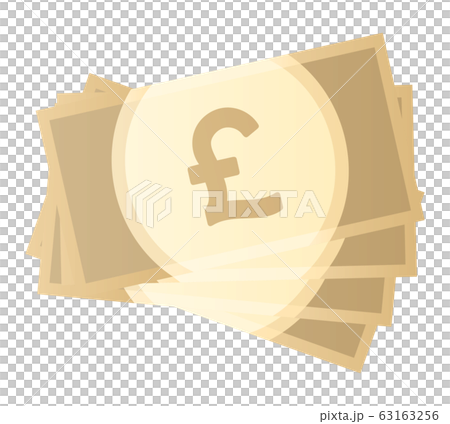 Pound banknotes - Stock Illustration [63163256] - PIXTA