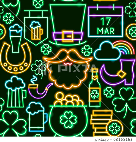Saint Patrick Day Seamless Pattern Saint Patrick Day Seamless Pattern 63165163
