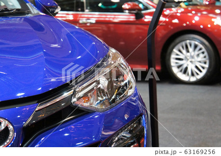 Modern car headlight with futuristic design. Designed specifically to give enough visual for the driver at night. Modern car headlight with futuristic design. Designed specifically to give enough visual for the driver at night. 63169256