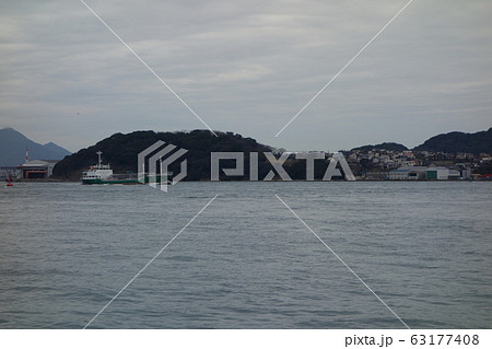 九州から見る関門海峡の風景 63177408