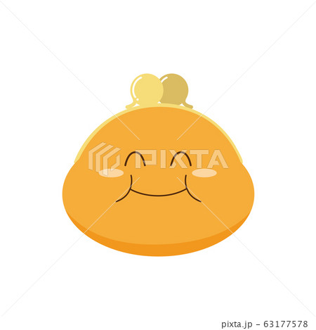 笑う　がま口財布　キャラクター　 63177578