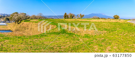 原城跡　パノラマ　【長崎県南島原市】 63177850