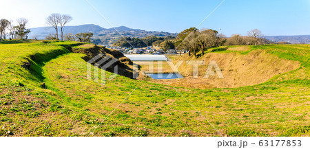 原城跡　パノラマ　【長崎県南島原市】 63177853