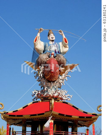 八代妙見祭の笠鉾　恵比寿　（熊本県八代市） 63180241