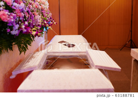 棺桶の写真素材