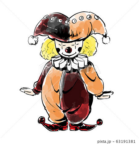 A Clown Stock Illustration