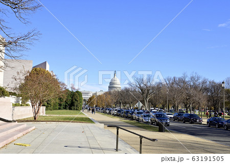 ナショナル・ギャラリーからのアメリカ合衆国議会議事堂 63191505