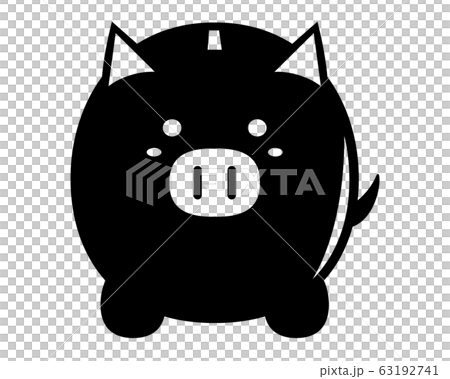豚 ぶたの貯金箱 貯金箱 のイラスト素材