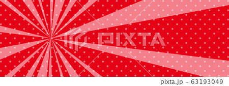 Red pop art retro background with sunbeams Red pop art retro background with sunbeams 63193049