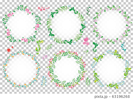 框架花手繪 63196268