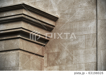 closeup of architectural element for background or closeup of architectural element for background or 63198026