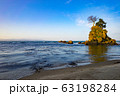 雨晴海岸　海　 63198284