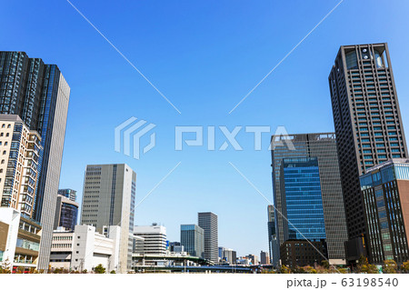 【大阪】中之島のビル群 63198540