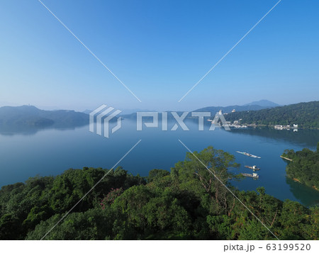 台湾・日月潭 景聖楼湖畔飯店からの眺め Sun Moon Lake, Nantou, Taiwan 台湾・日月潭 景聖楼湖畔飯店からの眺め Sun Moon Lake, Nantou, Taiwan 63199520