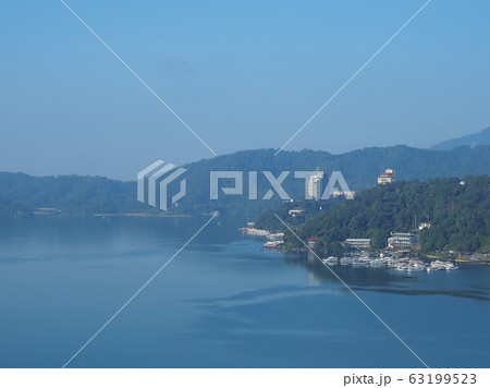 台湾・日月潭 景聖楼湖畔飯店からの眺め Sun Moon Lake, Nantou, Taiwan 63199523