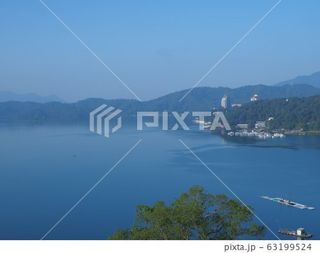 台湾・日月潭 景聖楼湖畔飯店からの眺め Sun Moon Lake, Nantou, Taiwan 63199524