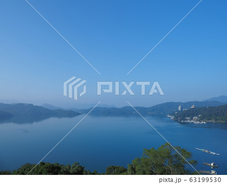 台湾・日月潭 景聖楼湖畔飯店からの眺め Sun Moon Lake, Nantou, Taiwan 63199530