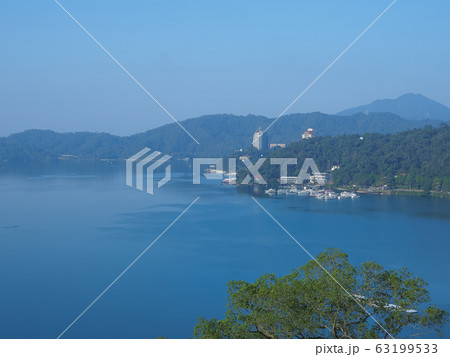 台湾・日月潭 景聖楼湖畔飯店からの眺め Sun Moon Lake, Nantou, Taiwan 63199533