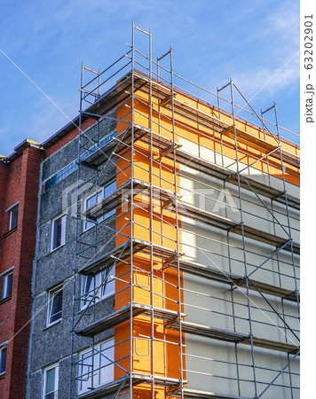 house facade renovation and thermal insulation, 63202901