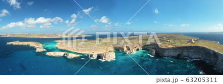 Aerial drone panorama photo - The famous Blue Aerial drone panorama photo - The famous Blue 63205311