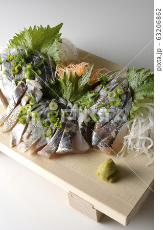 真鯵の刺し身 63206862