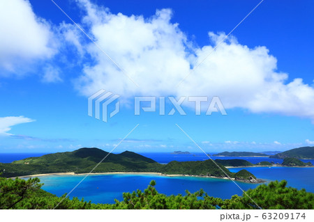 座間味島　高月山展望台 63209174