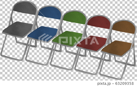 Pipe chair colorful 63209358