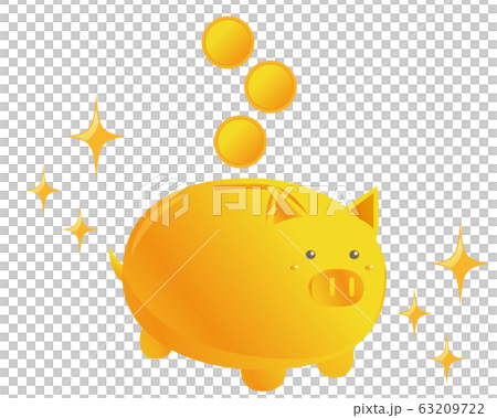 Pig piggy piggy bank piggy bank money coin 63209722