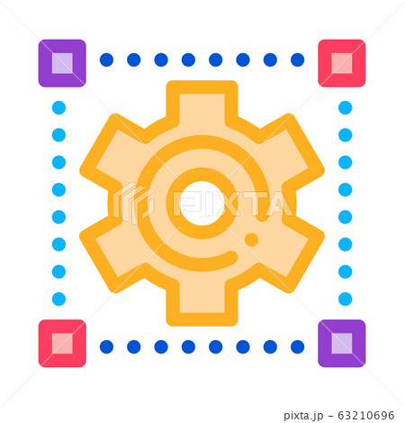 mechanical gear outline