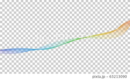 7 color wave background lines - Stock Illustration [63213090] - PIXTA