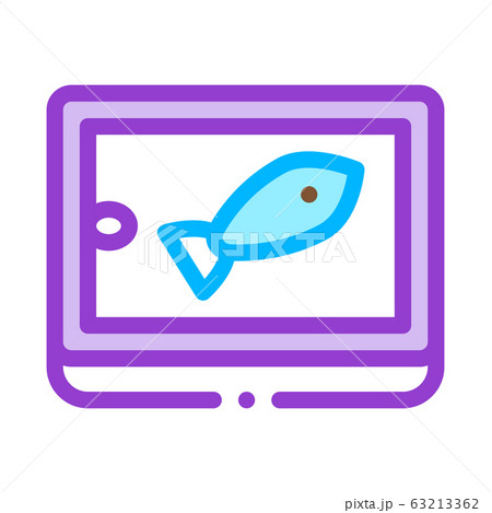 Canned Fish Tin Icon Vector Outline Illustration 63213362