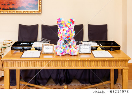 結婚式 受付 結婚式 受付 63214978