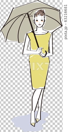 Parasol woman summer sunshine Parasol woman summer sunshine 63216681