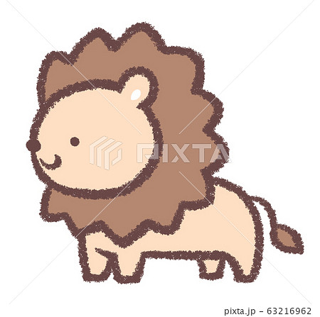 Lion Beside Stock Illustration