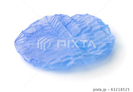 Blue medical disposable cap Blue medical disposable cap 63218525