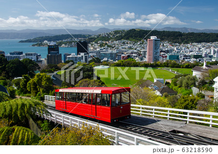 Cable Car Gondola in Welligton Gardens, New Zealand 63218590
