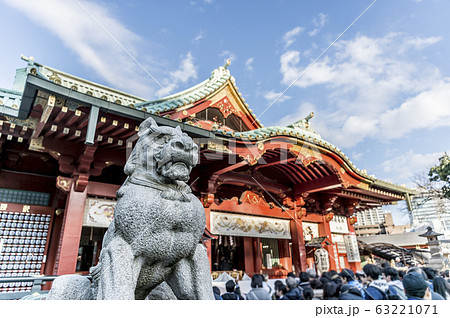 東京都千代田区神田の神社の狛犬 63221071