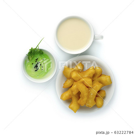 Chinese Donut,Youtiao (Chinese Cruller) Served Soy 63222784