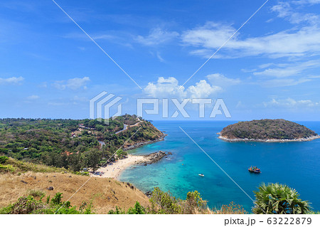 Clear blue Andaman sea from Windmill View Point 63222879