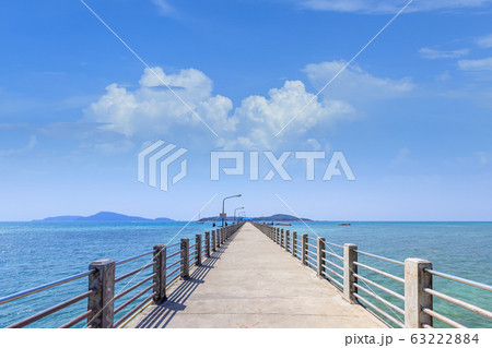 Bridge to pier at Rawai Beach, Phuket, Thailand Bridge to pier at Rawai Beach, Phuket, Thailand 63222884