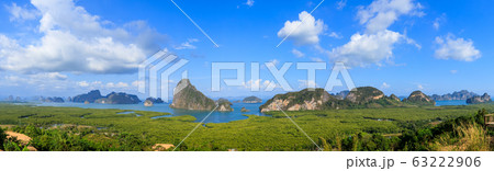 Beautiful Samet Nangshe viewpoint over Phnag-nga Beautiful Samet Nangshe viewpoint over Phnag-nga 63222906