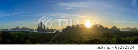 Beautiful Samet Nangshe viewpoint over Phnag-nga Beautiful Samet Nangshe viewpoint over Phnag-nga 63222924