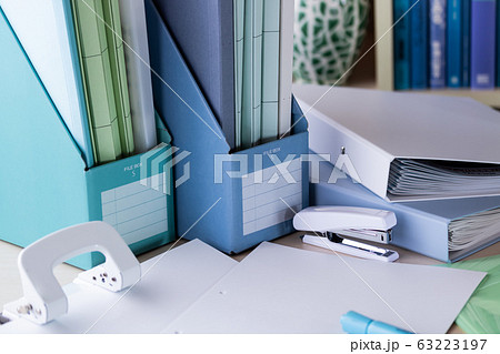 ファイル 書類整理 63223197