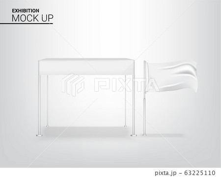 3D Mock up Realistic Tent marquee Display POP 63225110