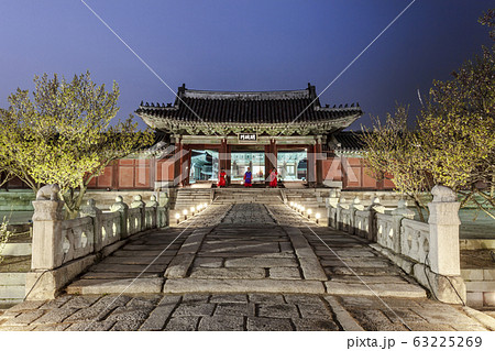 夜景 観光客 タイル 63225269