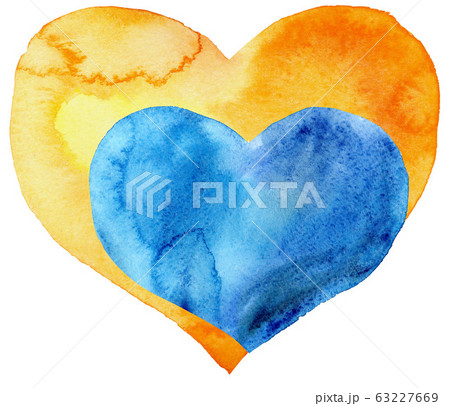 Two hearts one in the other 63227669