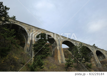 北海道　函館　戸井線アーチ橋 63229184