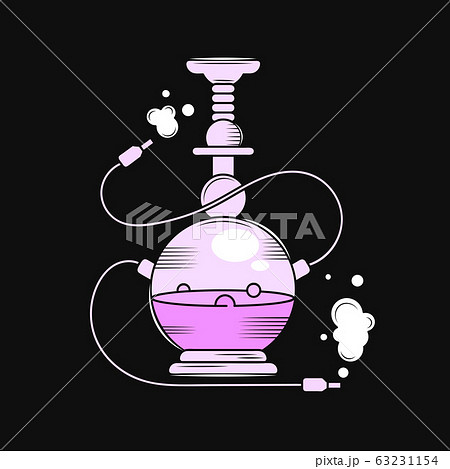 Hookah Vector Illustration Suitable For Greeting Hookah Vector Illustration Suitable For Greeting 63231154