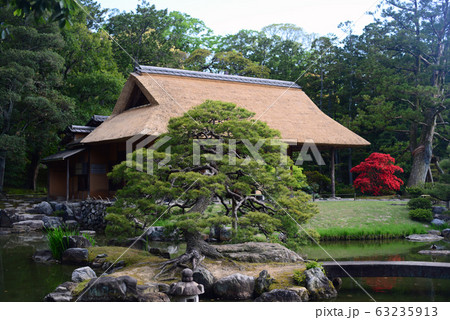 桂離宮松琴亭全景-2 63235913