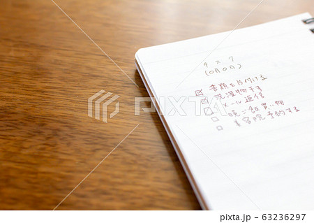 メモ帳で手書きでタスク管理をする 63236297